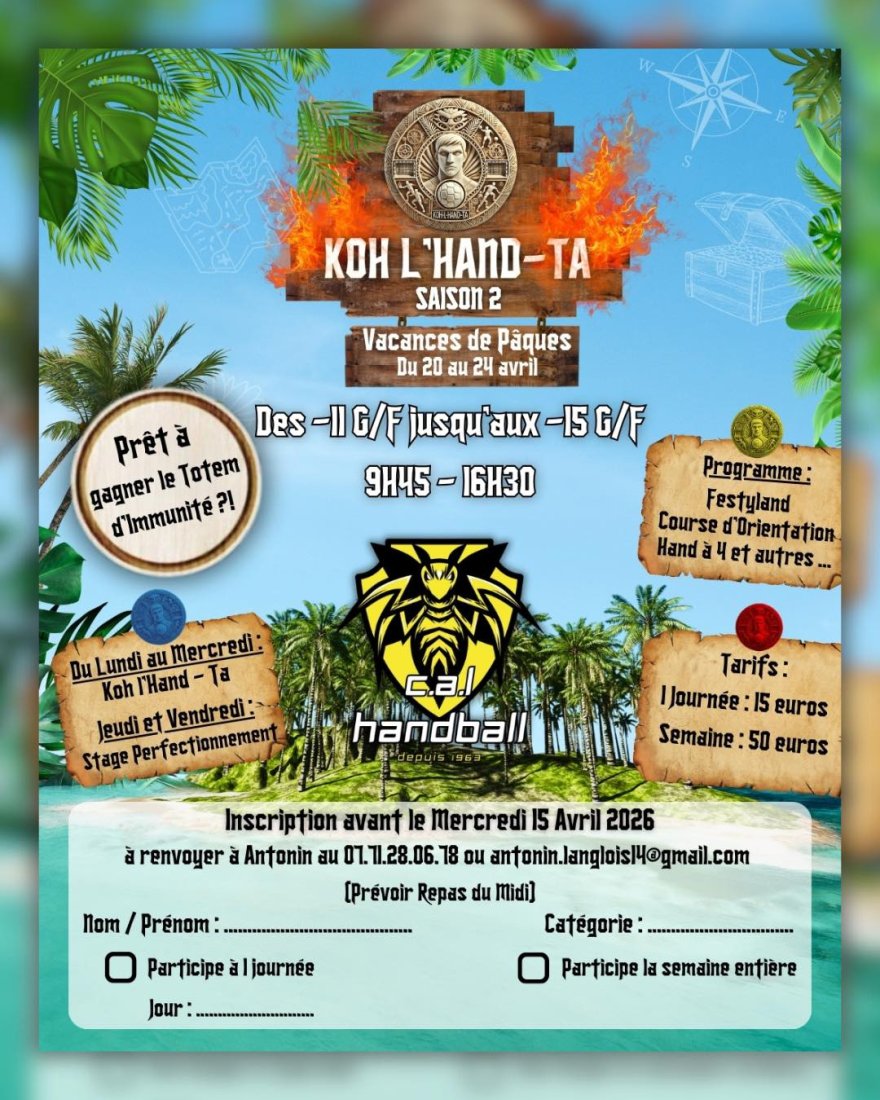 🌴KOH L’HAND-TA FAIT SON GRAND RETOUR… SAISON 2 ! 🔥